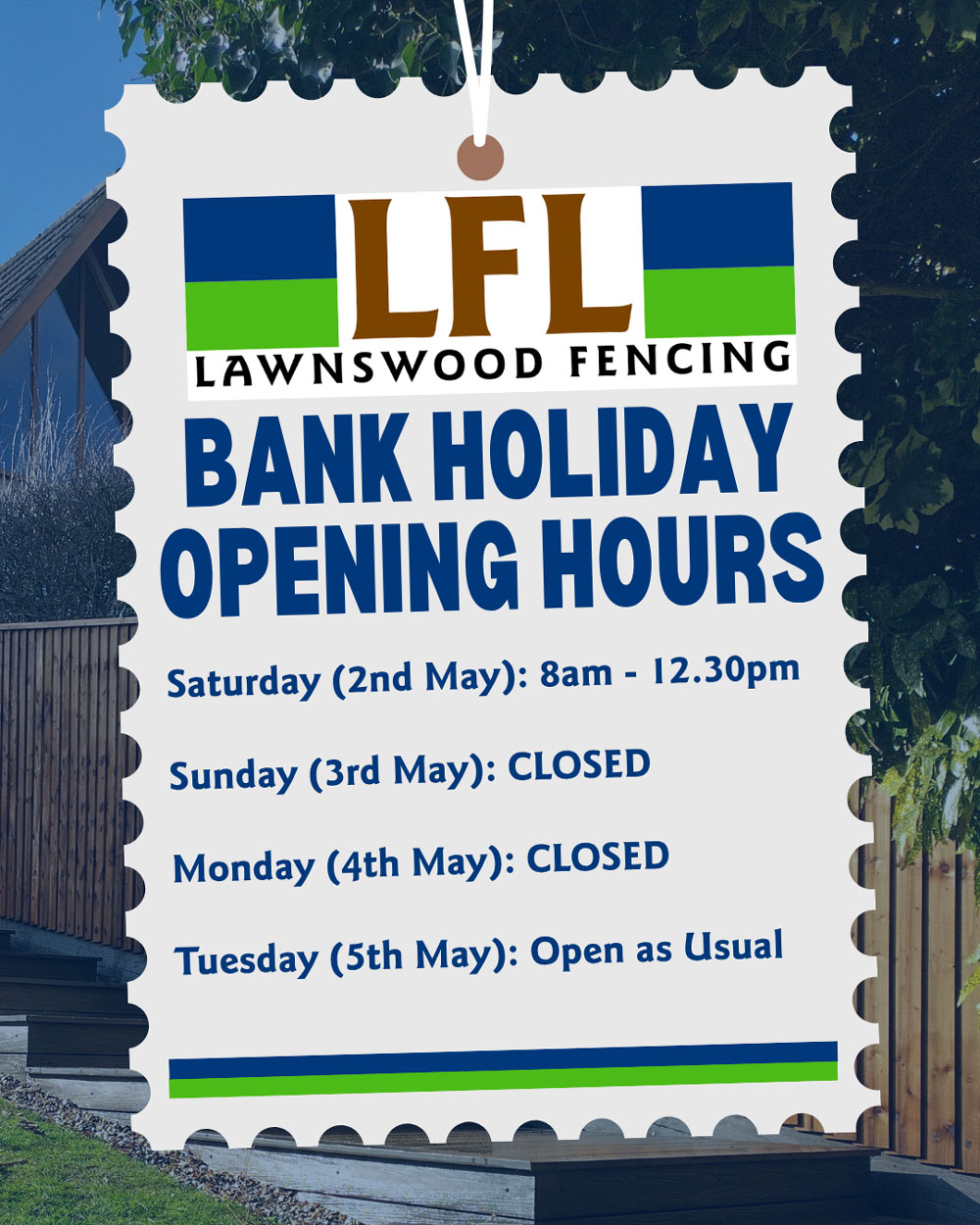 Bank Holiday Hours